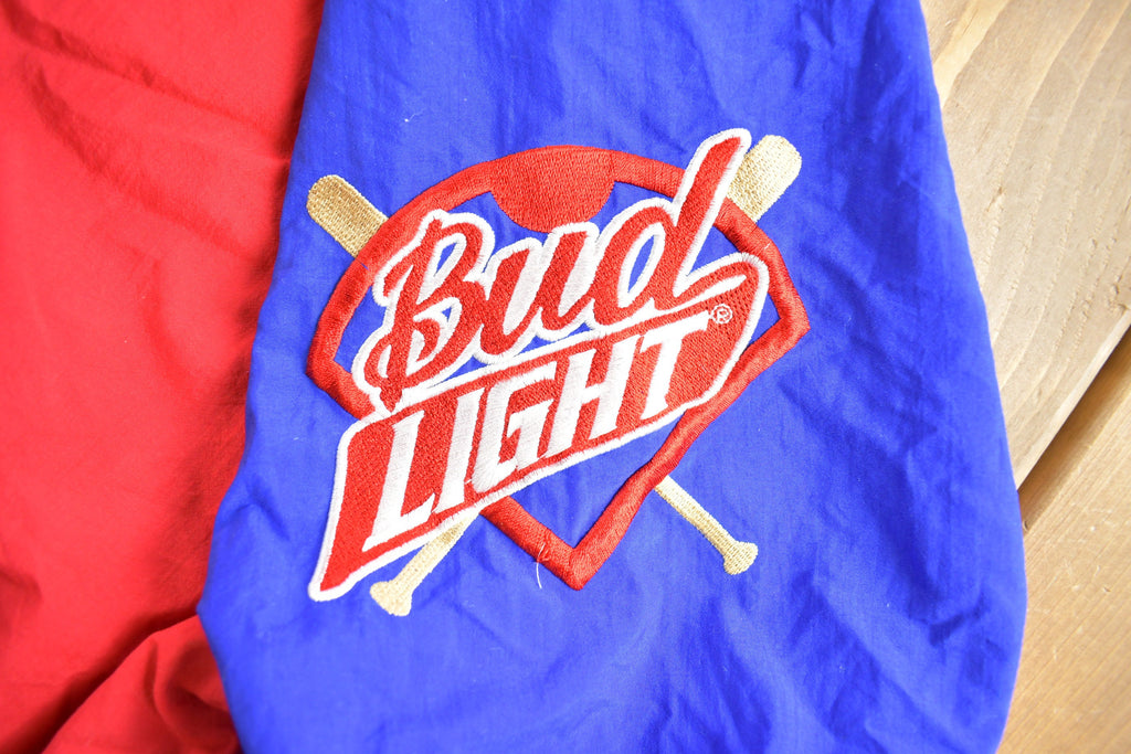 Vintage 1990s Bud Light Bomber Jacket