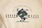 Vintage 1990s Canada Geese Embroidered Heavyweight Crewneck Sweatshirt Mens L