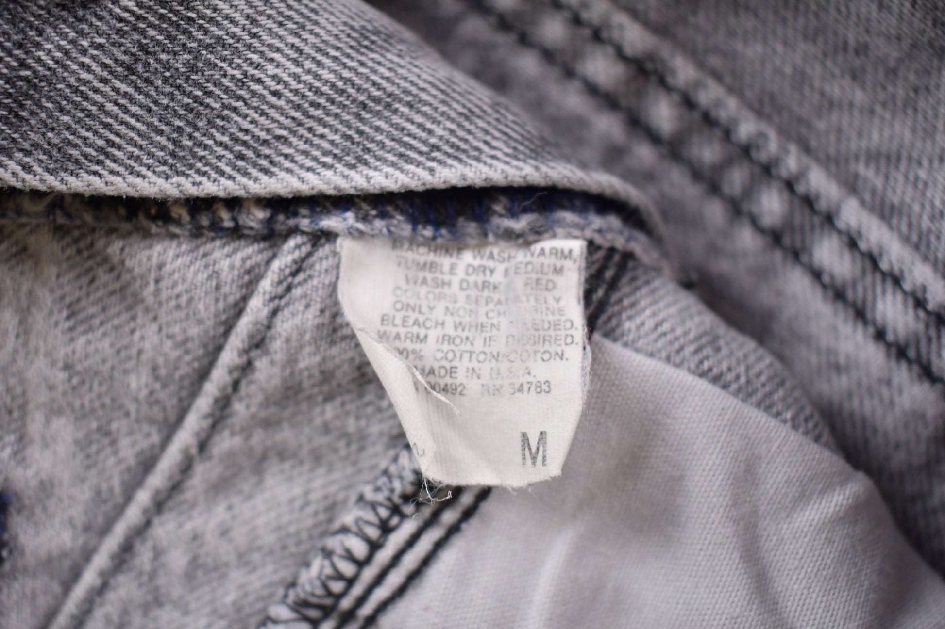 Vintage 1980's Lee Grey Women's Jeans 26 x 30