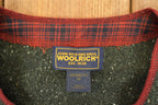 Vintage Y2K Woolrich Christmas Knit Cardigan Sweater Vest Women's M / 2000s Knitted Sweatshirt / Vintage Preppy Knits