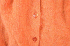Vintage 1970s O'Connell's Pure New Wool Knit Abstract Pattern Button up Sweater Women's Large