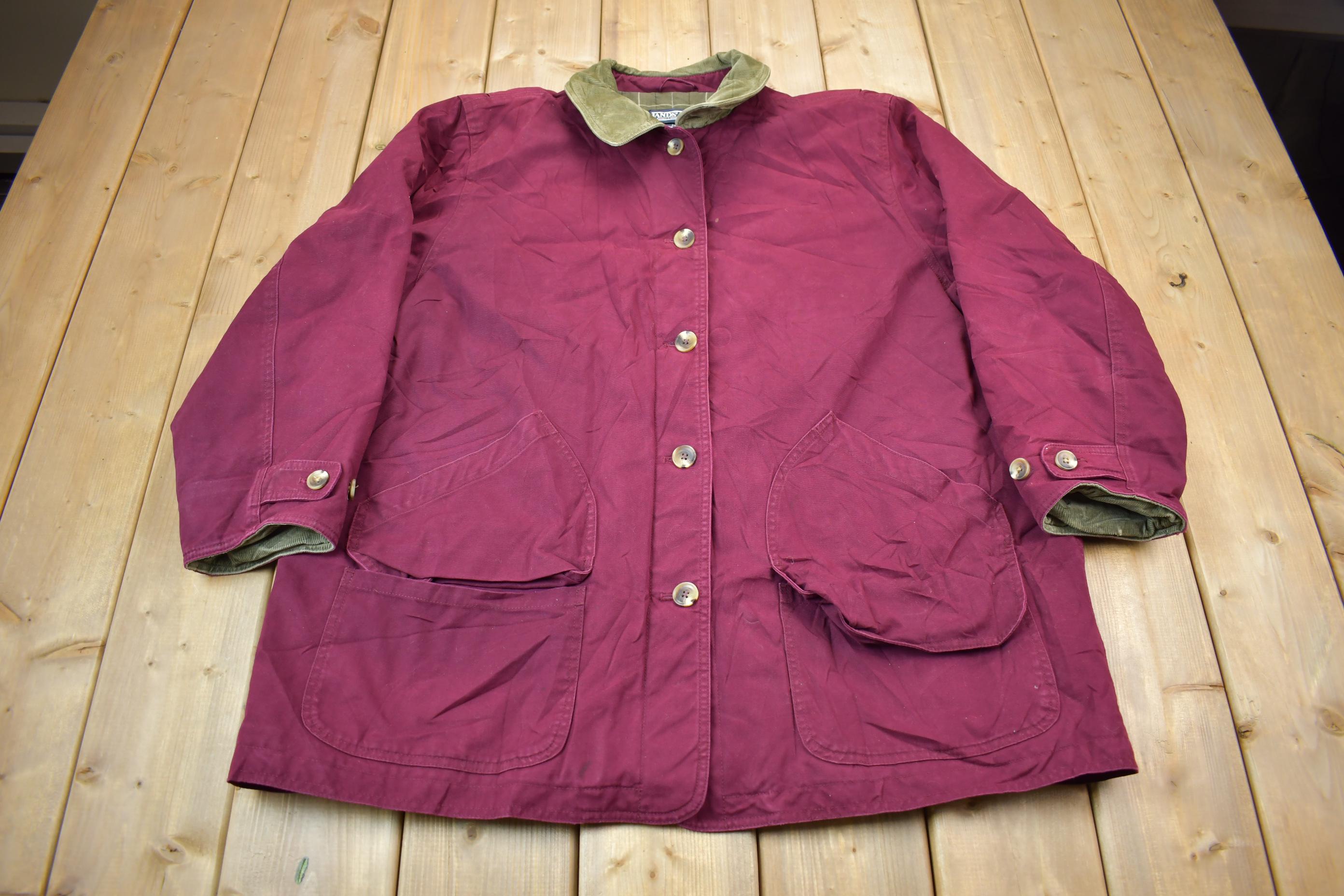 Vintage 1990s Lands End Women's Field Jacket