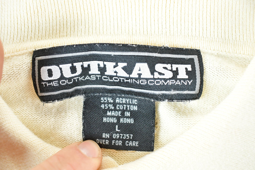 Vintage Y2K Outkast Quarter Button Up Hip Hop Shirt Men's L