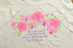 Vintage 1990s Bahamas Floral Graphic T-Shirt