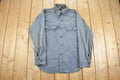 Vintage 1980s Woolrich Simple Sun Kissed Long Sleeved Button Up Shirt