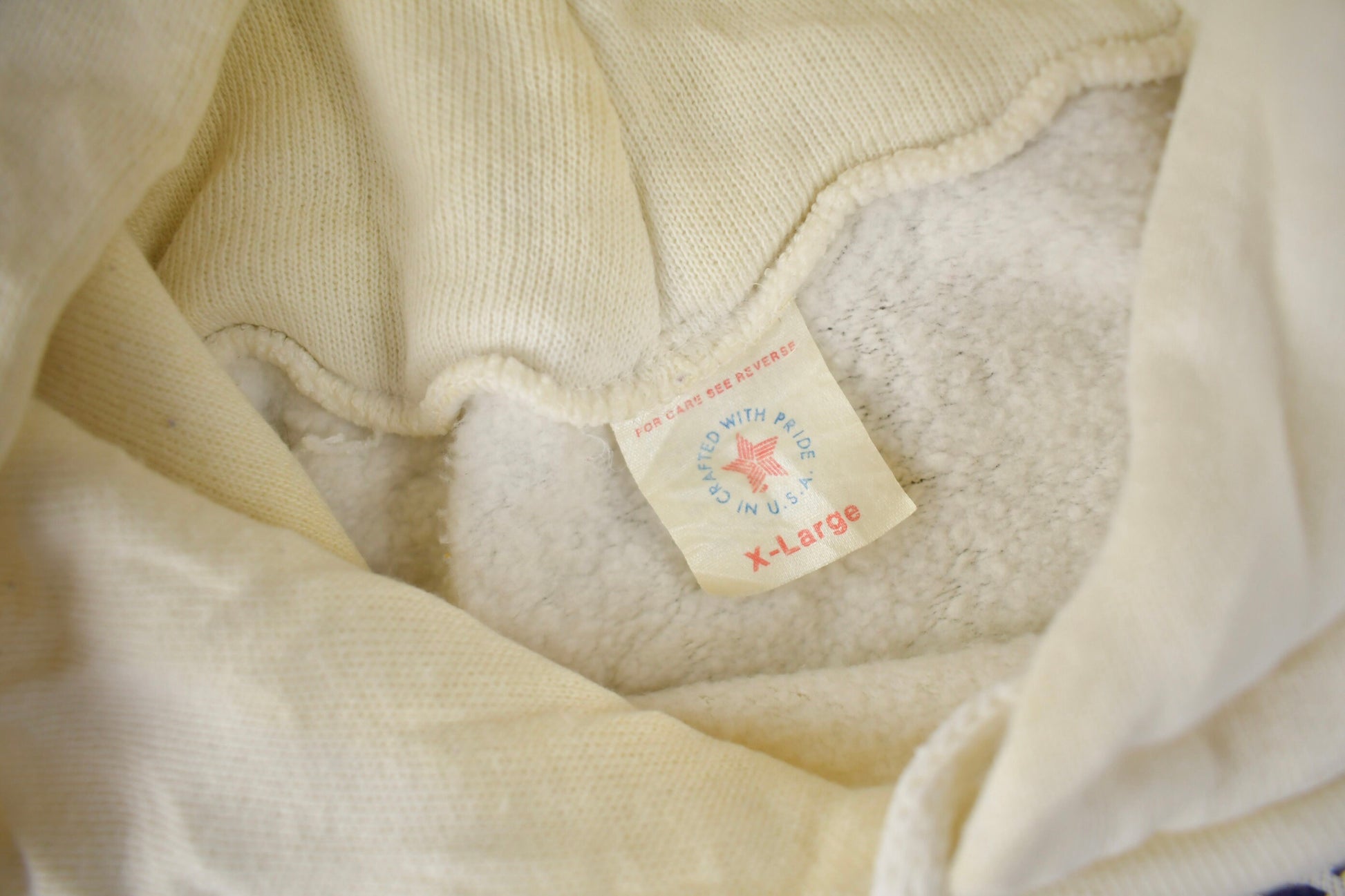 Vintage 1970s University Of Colorado Collegiate Hoodie Made In USA Size XL