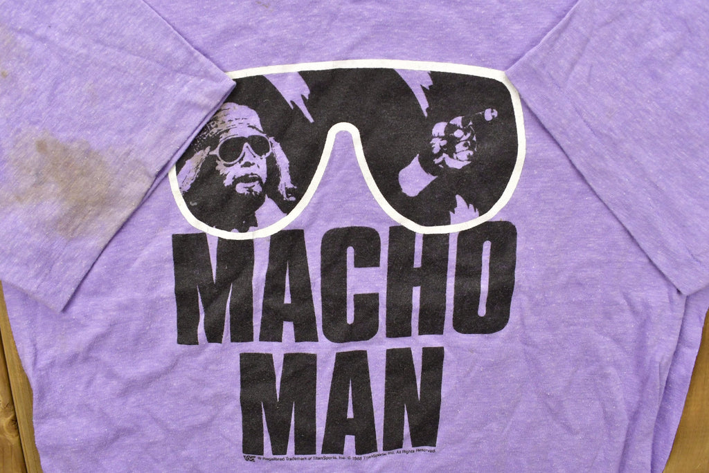 Vintage 1986 Macho Man Randy Savage T Shirt