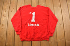Vintage 1990s Big Chuck #1 Lover Crewneck Sweatshirt