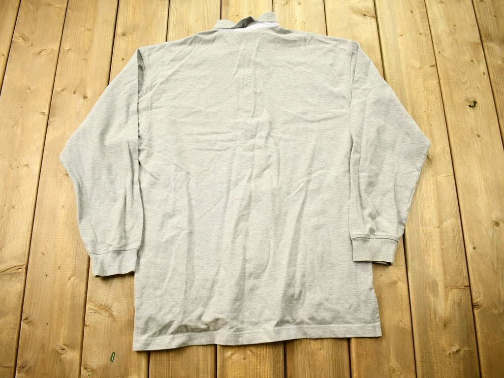 Vintage 1990s Tommy Hilfiger Crest Logo Polo Shirt