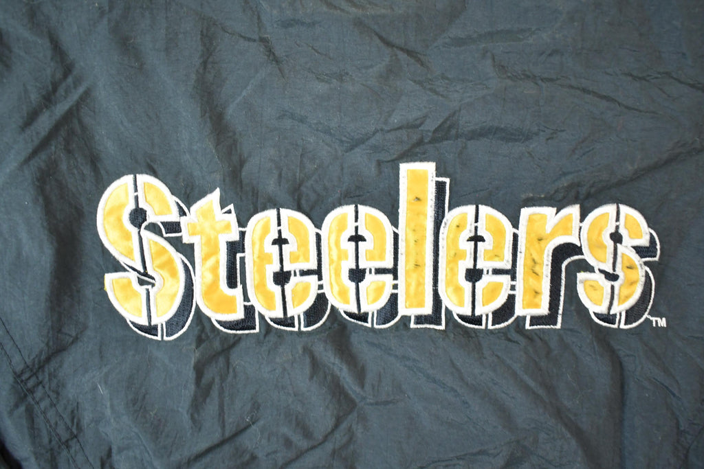Vintage 1990s Reebok Pittsburgh Steelers Pro Line NFL Football Jacket