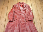 Vintage 1960s Leather Full Length Jacket