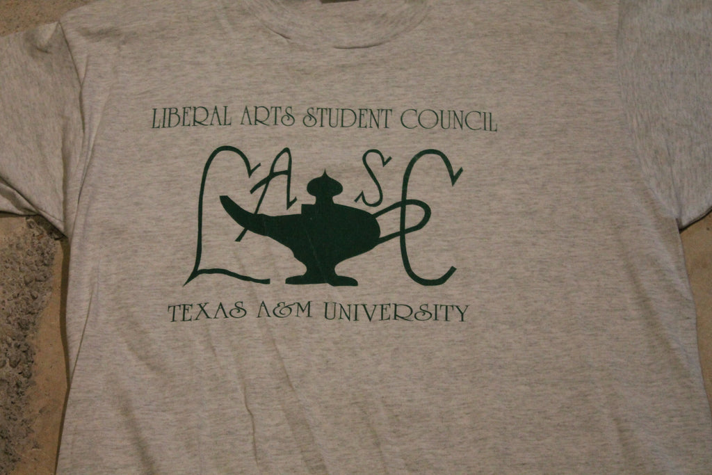Vintage 1990s Liberal Arts Student Council Texas A&M University T Shirt