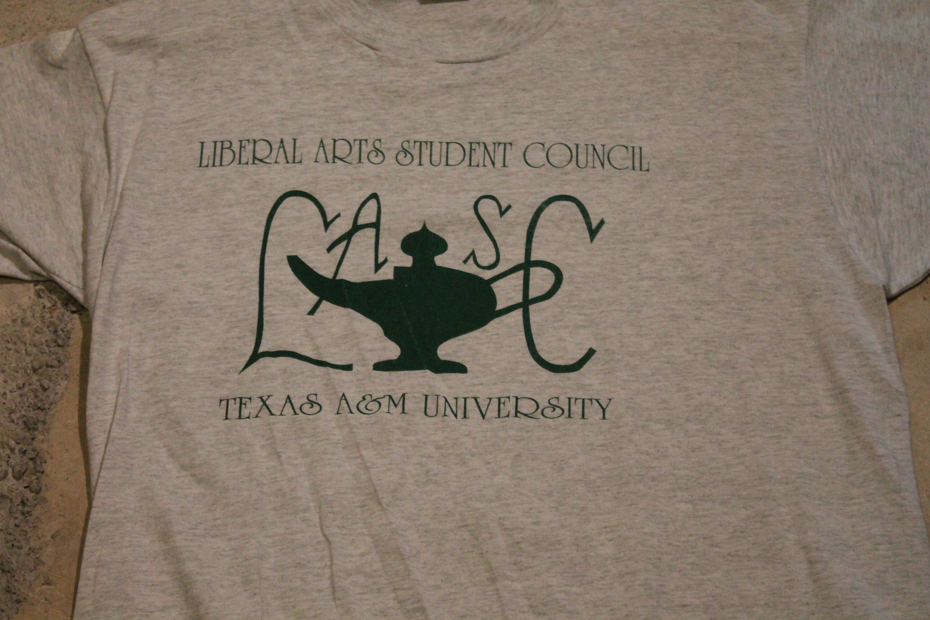 Vintage 1990s Liberal Arts Student Council Texas A&M University T Shirt
