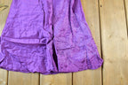 Vintage Y2K Vigos Purple Sequin Mini Dress
