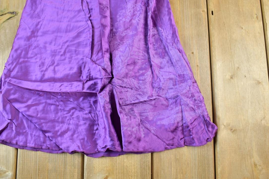 Vintage Y2K Vigos Purple Sequin Mini Dress