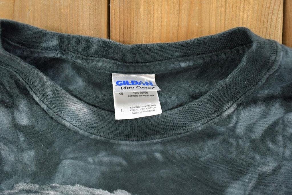 Vintage 1990s Horses In Battle Spirit Graphic T-Shirt