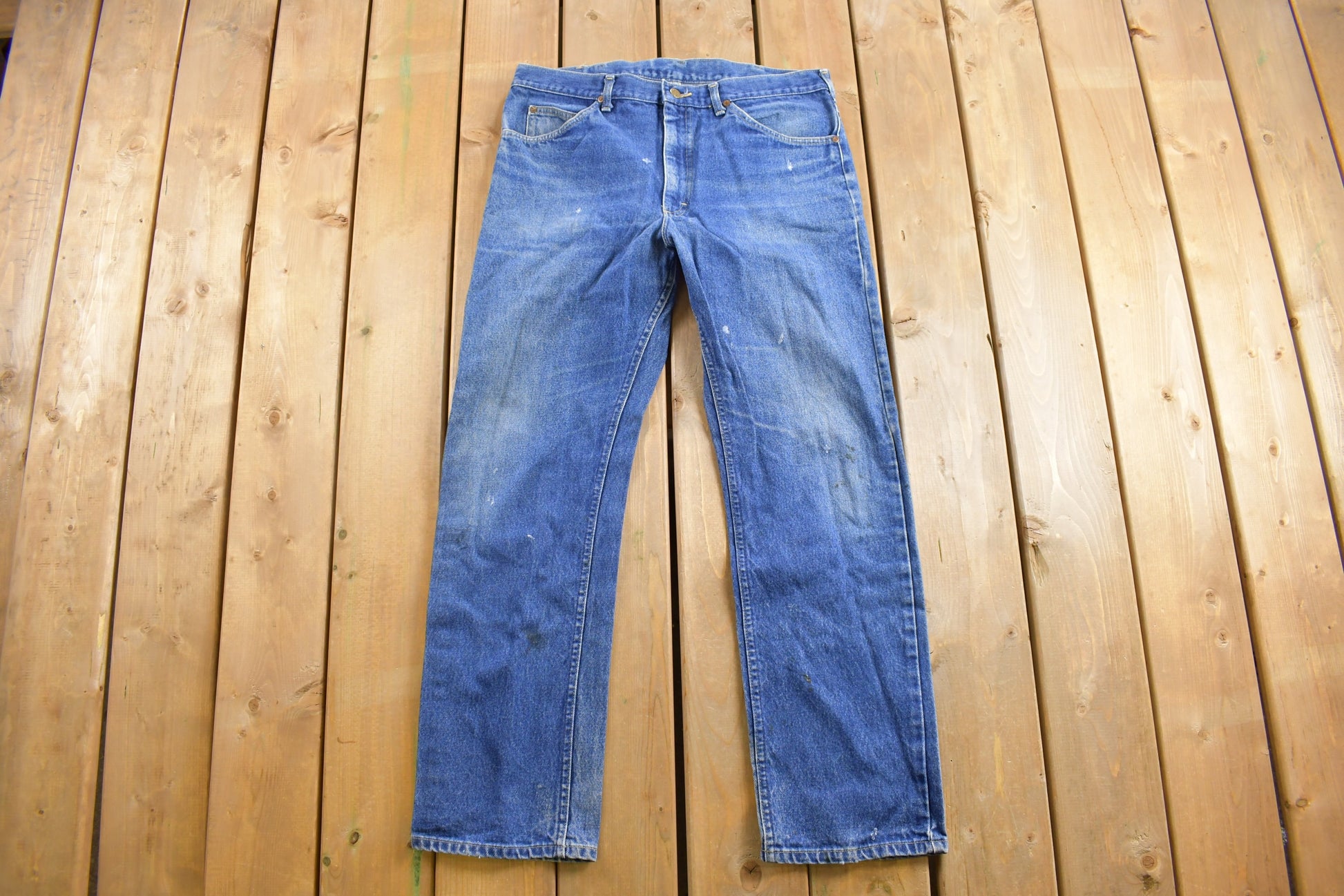 Vintage 1980s LEE Blue Jeans Size 36 x 30.5