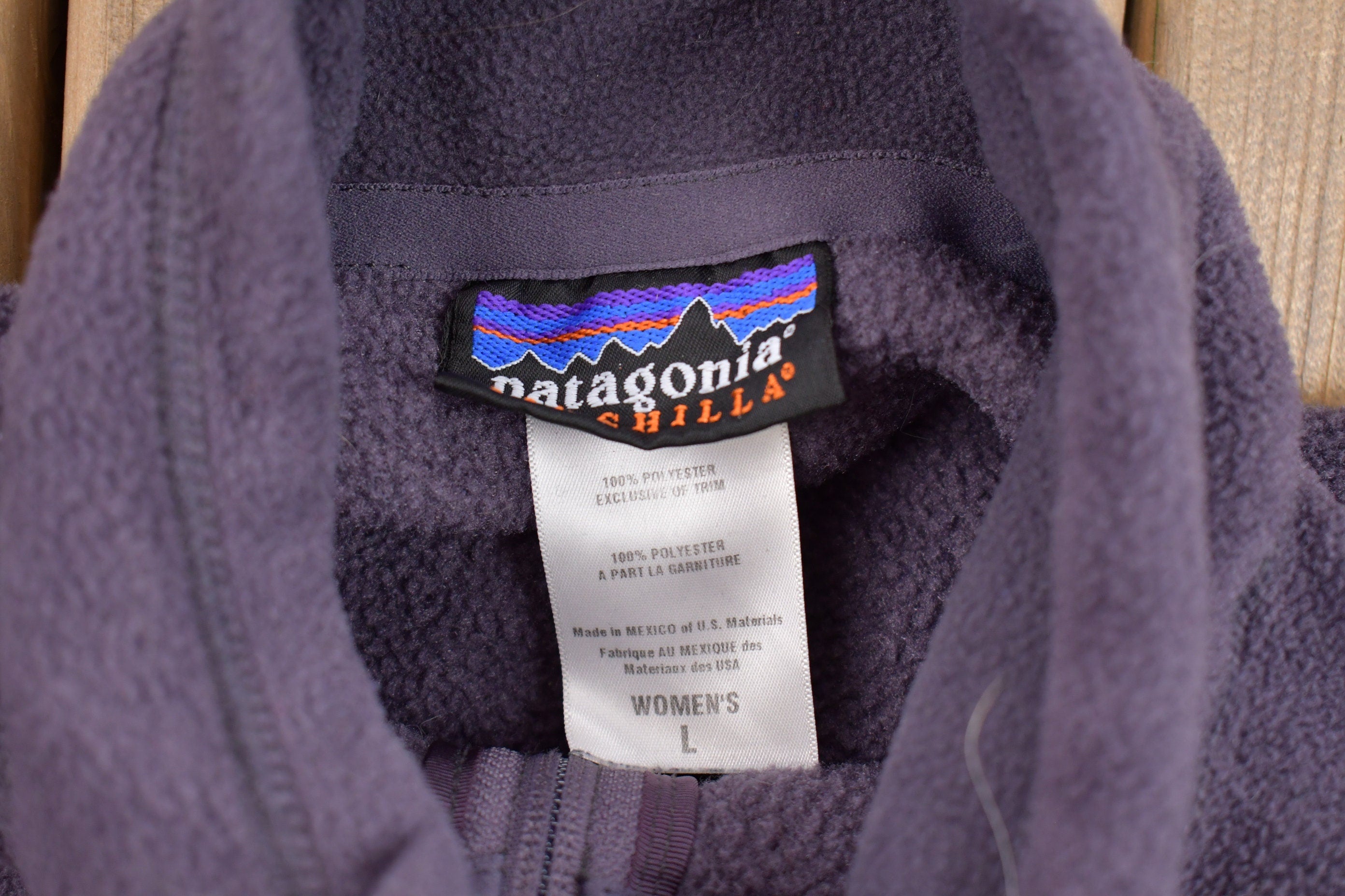 Vintage 1990s Patagonia Synchilla Half Zip Fleece Sweater / Sportswear / 90s Fleece / Streetwear / Athleisure / Hiking / 90s Patagonia
