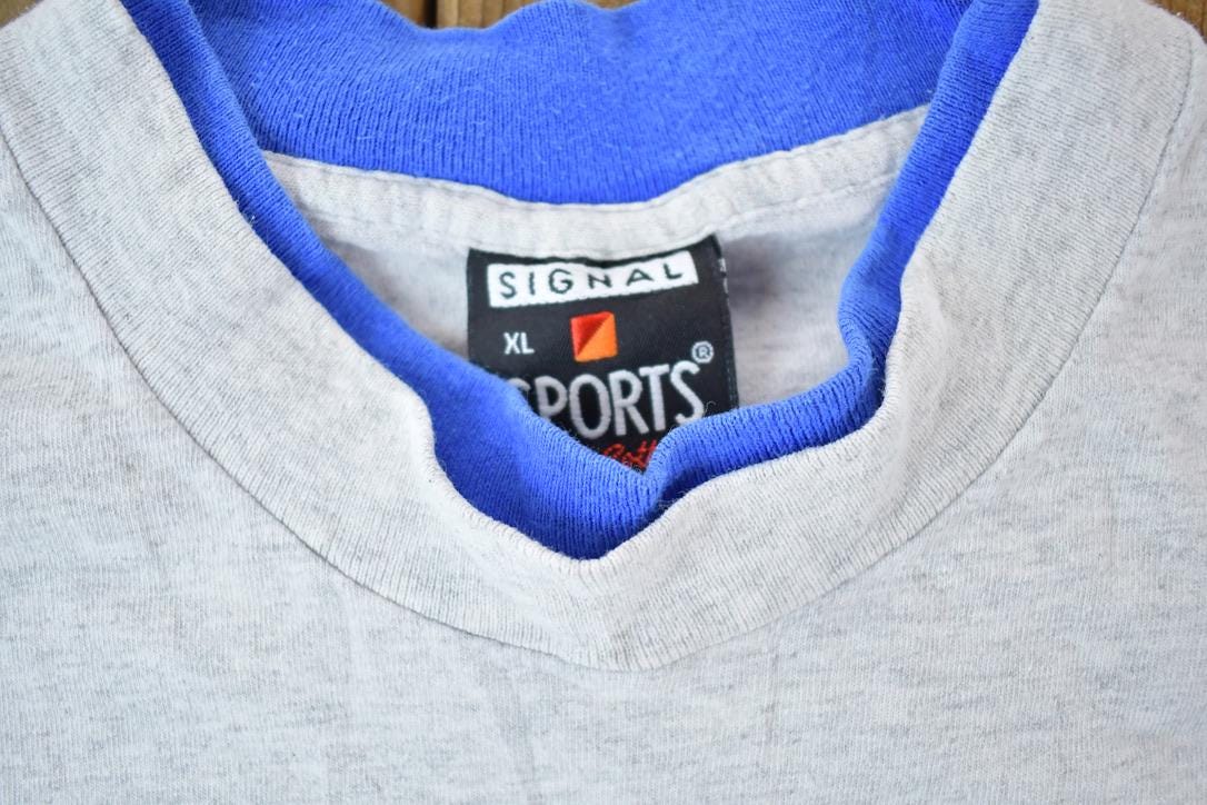 Vintage 1990s Masters Siding And Insulation Souvenir Single Stitch Double Collar Graphic Print T-Shirt Made In