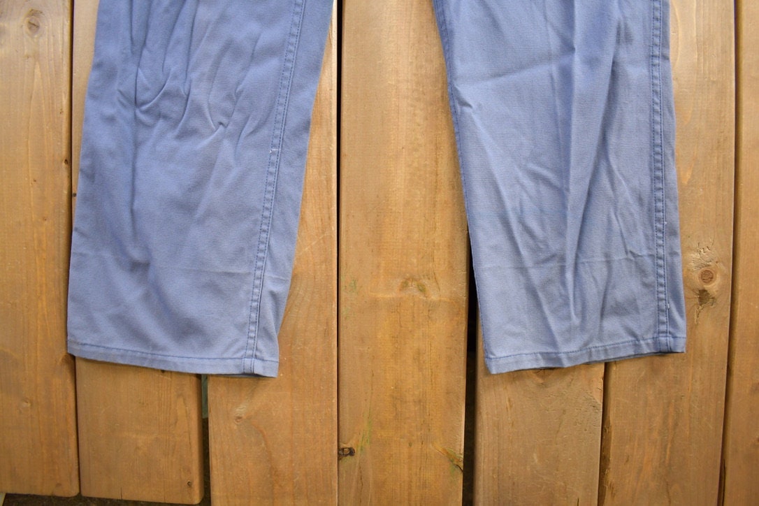 Vintage 1970s Woolrich Blue Trousers Size