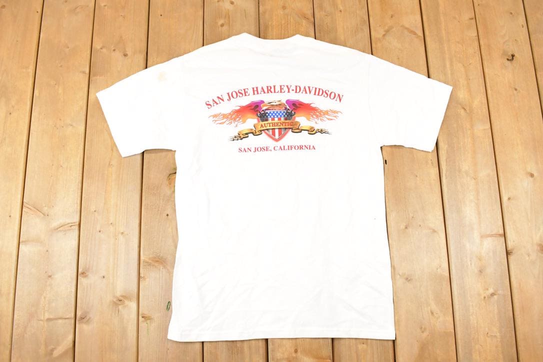 Vintage 2001 Harley Davidson Motorcycles Freedom Biker T-Shirt Men's M