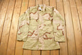 Vintage 1999 Desert Camo Button Up Military Coat Size Medium X Long