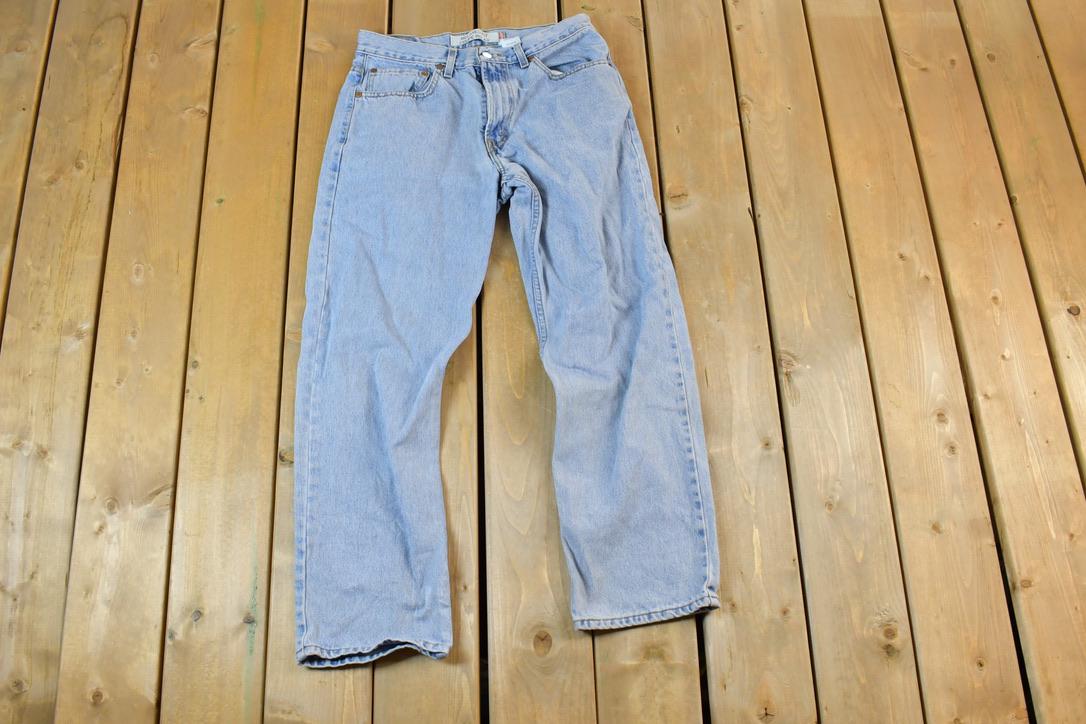 Vintage 1990s Levi Strauss Red Tab 550 Denim Jeans Size 32 x 30