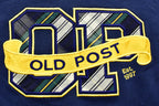 Vintage 1990's Old Post Embroidered Russell Athletics Crewneck Sweatshirt , 90s Crewneck , Souvenir , Streetwear