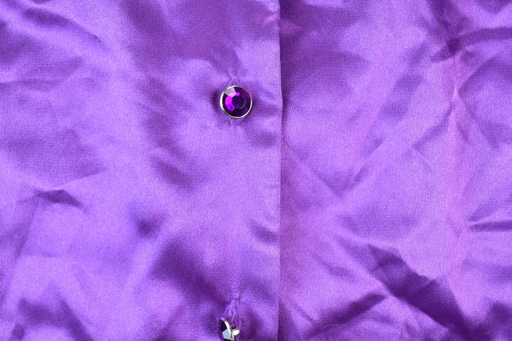Vintage 1990s Silk Look Sag Harbour Button Up Shirt