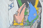 Vintage 1980s Touring Israel Cartoon Single Stitch T-Shirt