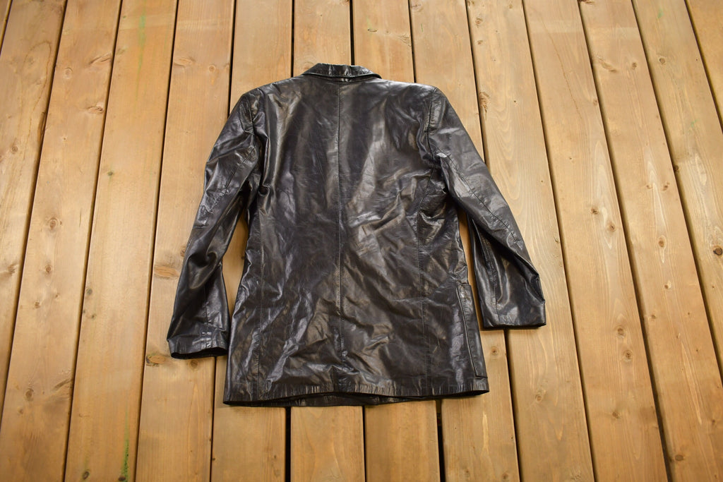 Vintage 1980s Michael Hoban North Beach Leather Jacket