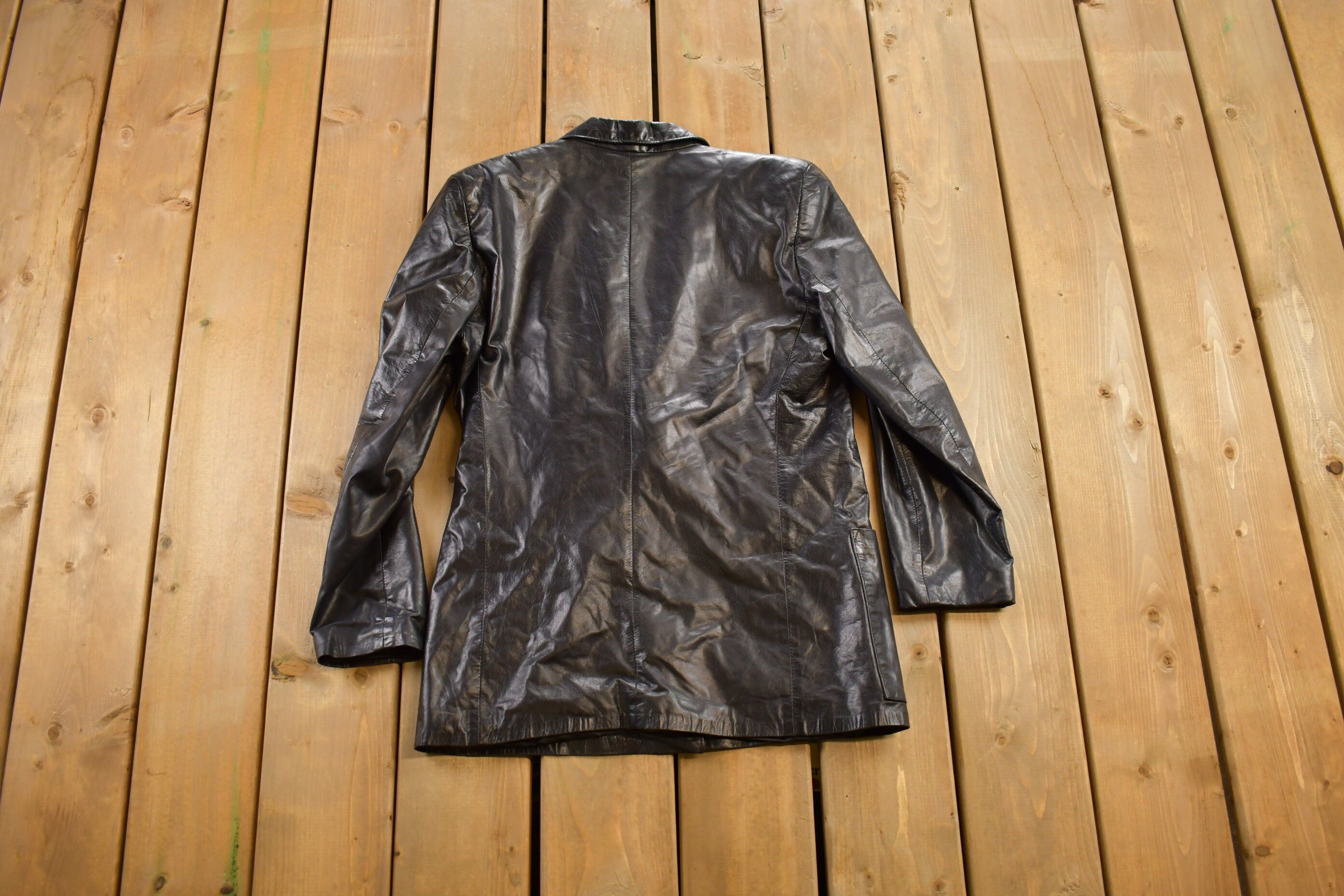 Vintage 1980s Michael Hoban North Beach Leather Jacket