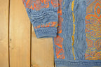 Vintage 1990s Coogi Blues 3D Abstract Knit Sweater Men's Medium / 90s Coogi / Made In Australia / Streetwear / American Vintage / Hip Hop