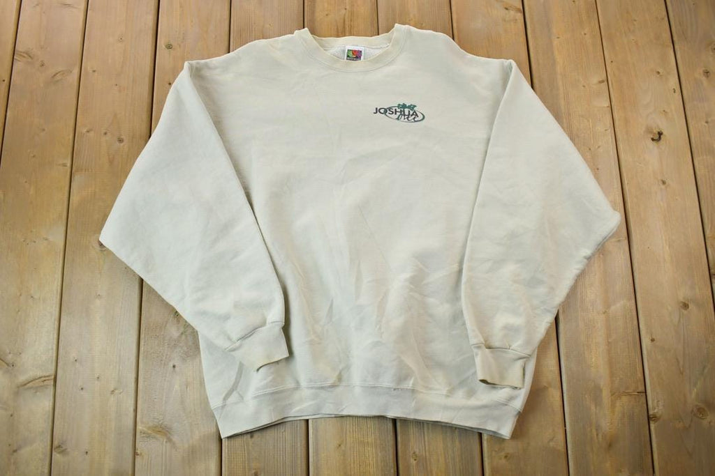 Vintage 1990s Joshua Tree Crewneck Sweatshirt / 90s Crewneck / Souvenir Sweater / Streetwear / Travel And Vacation