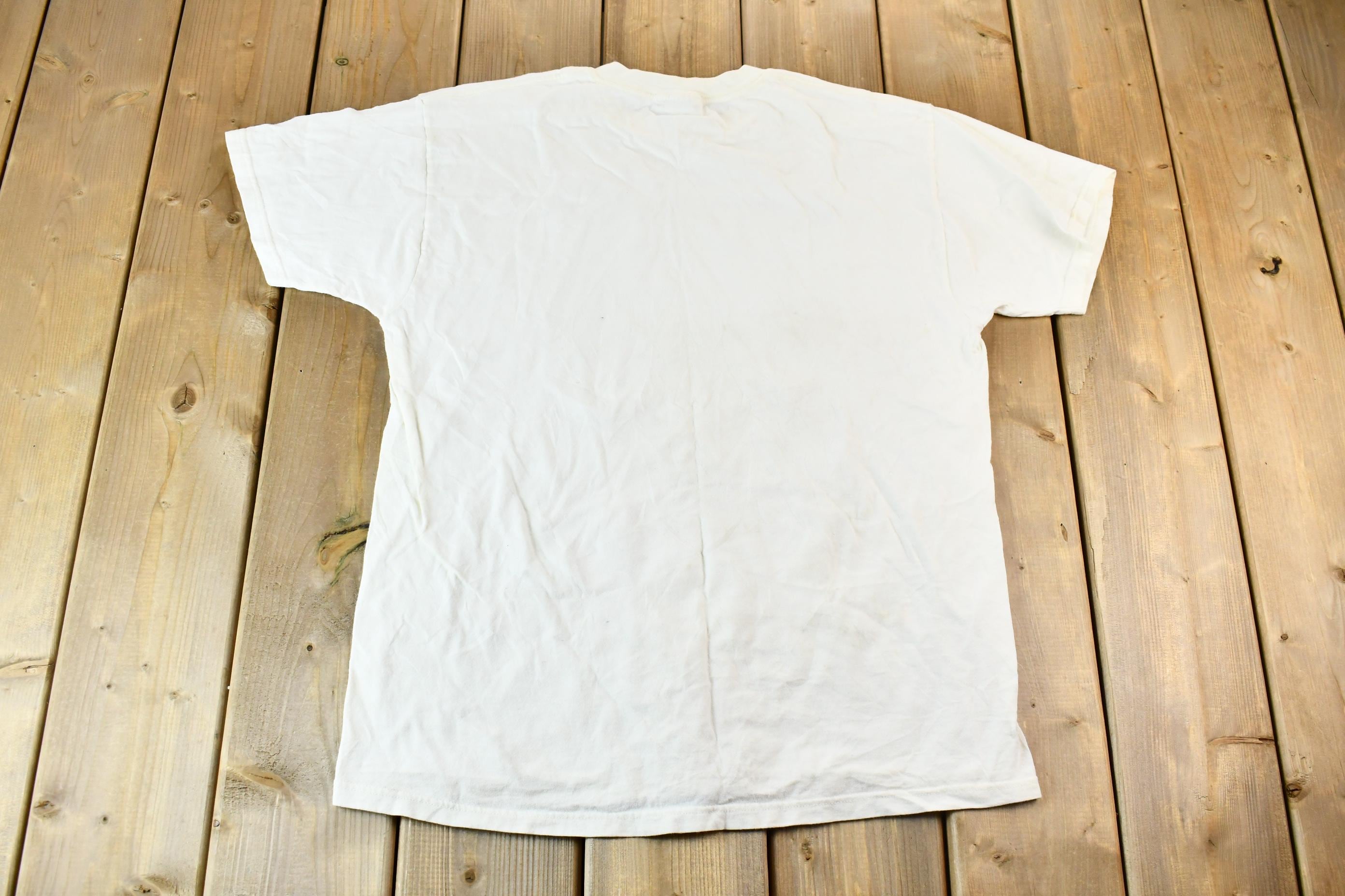 Vintage 1990s Heartland Apparel "Thou Shalt Not Whine" Shannon Brady Little Girl Graphic T-Shirt