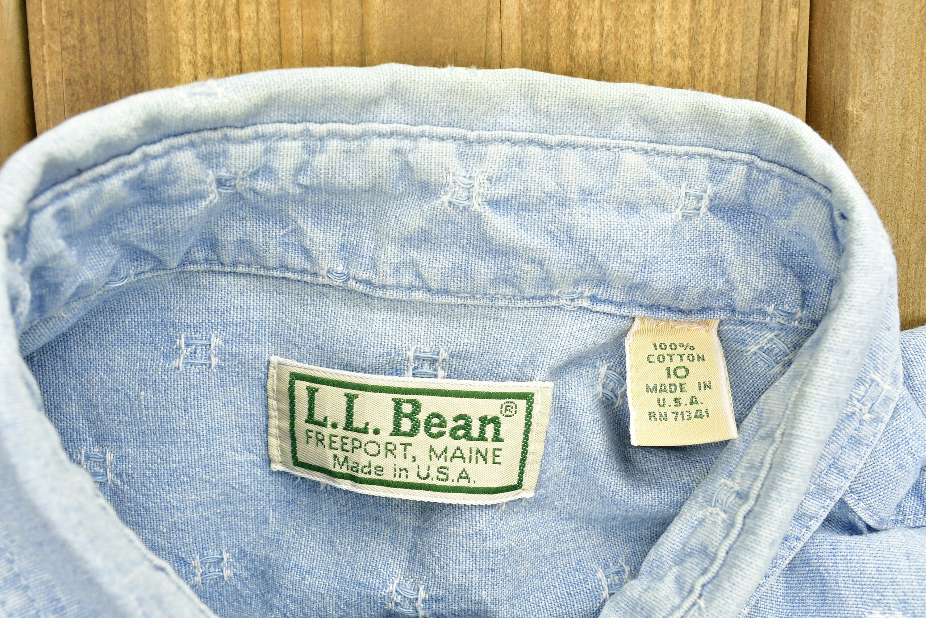 Vintage 90's LL Bean Button Up Shirt