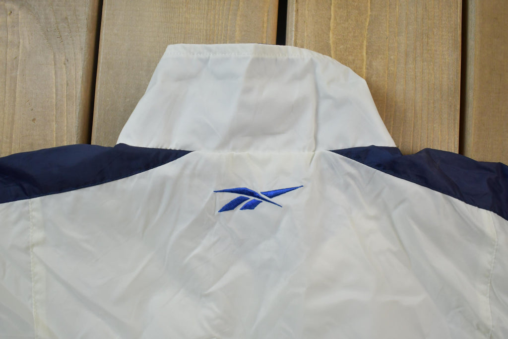 Vintage 1990s Reebok Windbreaker Full Zip Jacket