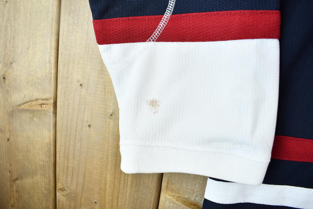 Vintage Y2K Exco Blue Liner Hockey Jersey
