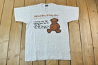 Vintage 1990s Cute Teddy Bear Souvenir T-Shirt