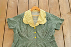 Vintage 1970s Button Up Sun Dress