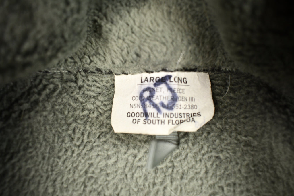 Vintage 1990s Military Cold Weather Polar Tec Fleece Sweater