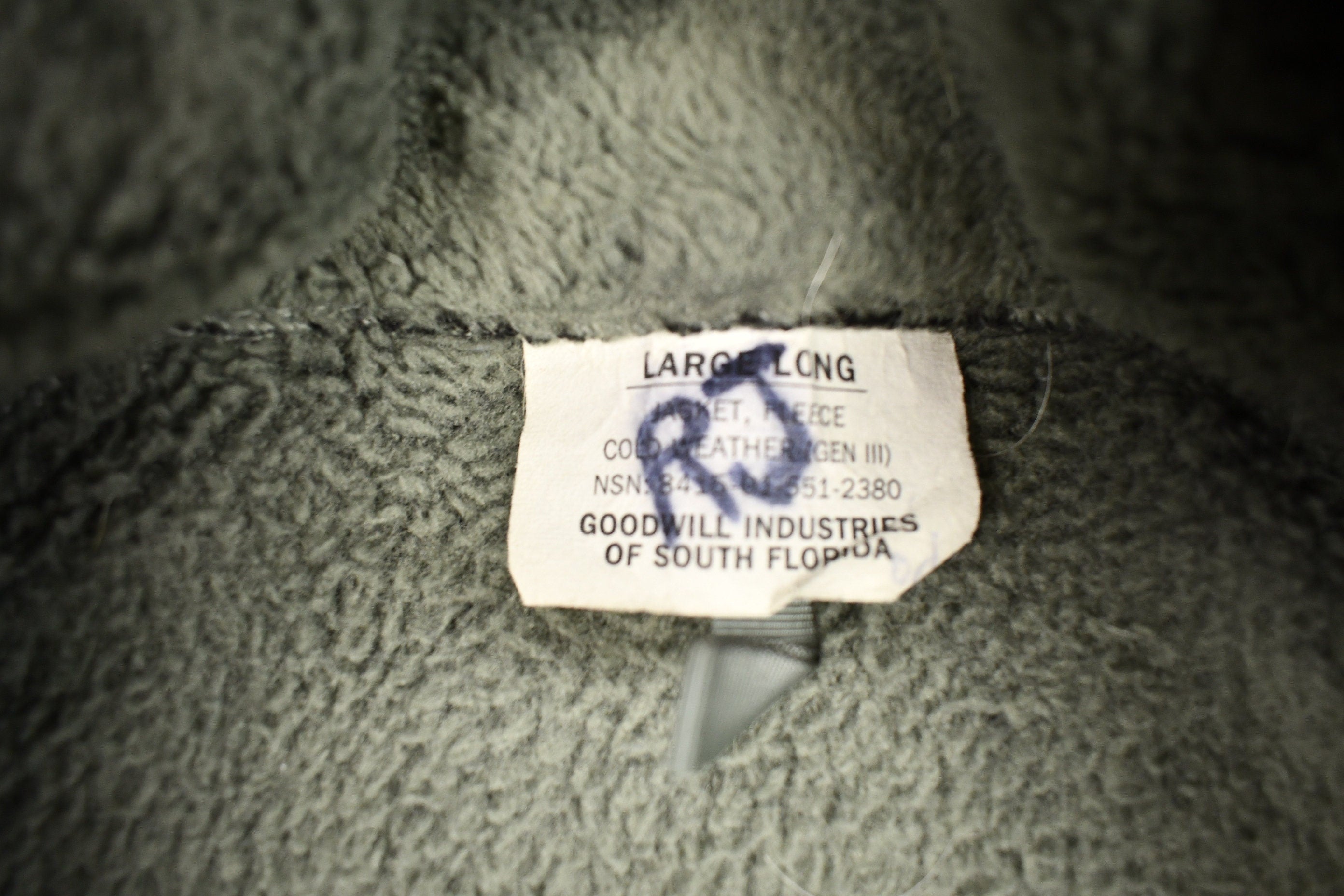 Vintage 1990s Military Cold Weather Polar Tec Fleece Sweater