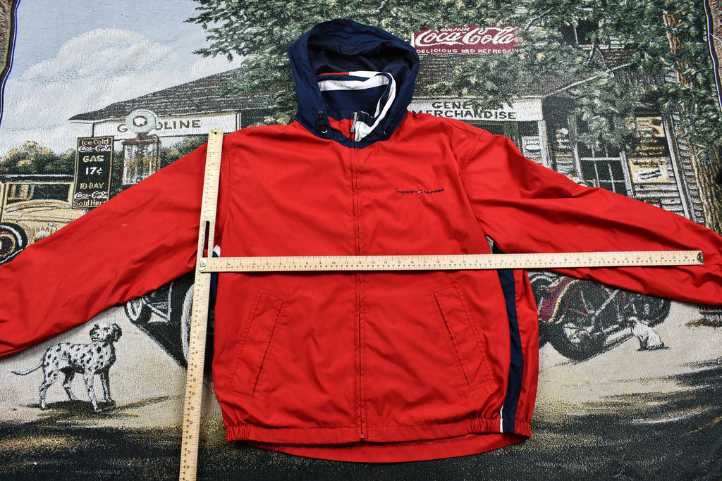 Vintage 1990s Tommy Hilfiger Full Zip Windbreaker