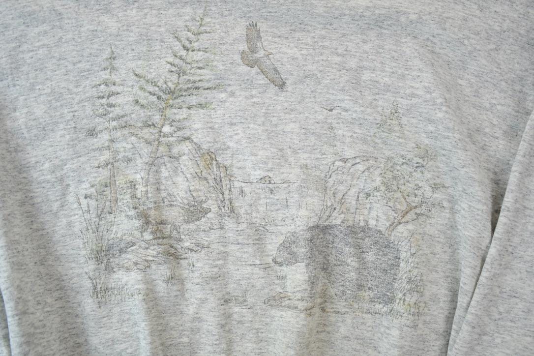 Vintage 1990s Daquin Hawk Crewneck
