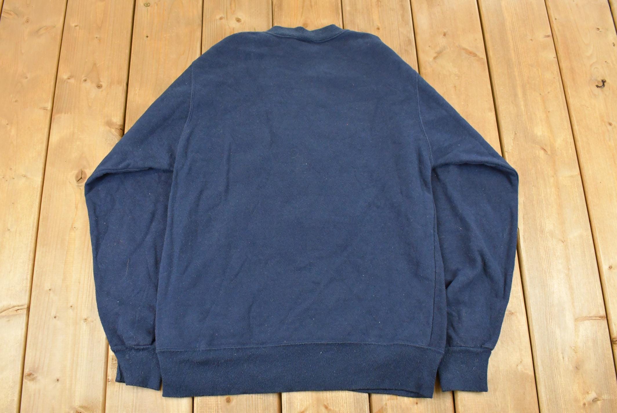 Vintage 1990s Champion Notre Dame University Collegiate Crewneck Sweatshirt Men's Medium