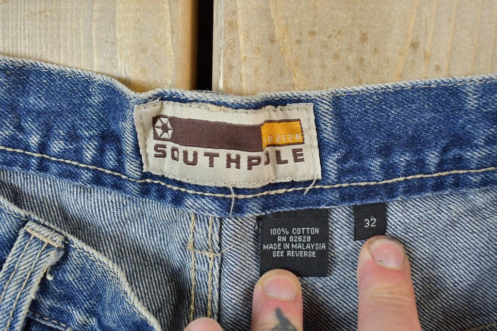Vintage 1990s Southpole Denim Hip Hop Jeans Size 32x30 Made In USA