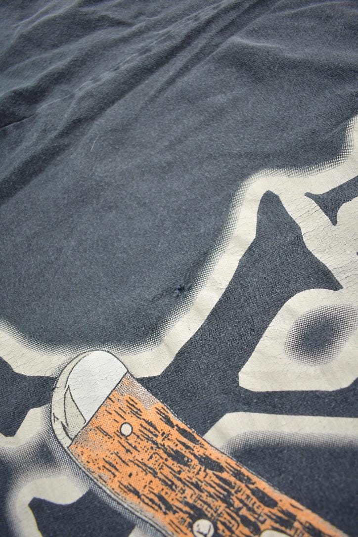 Vintage 1990s CASE XX Pocket Knife Graphic T-Shirt