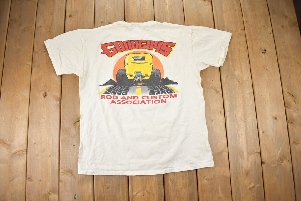 Vintage 1997 Good Guys Motor City Racing T-Shirt