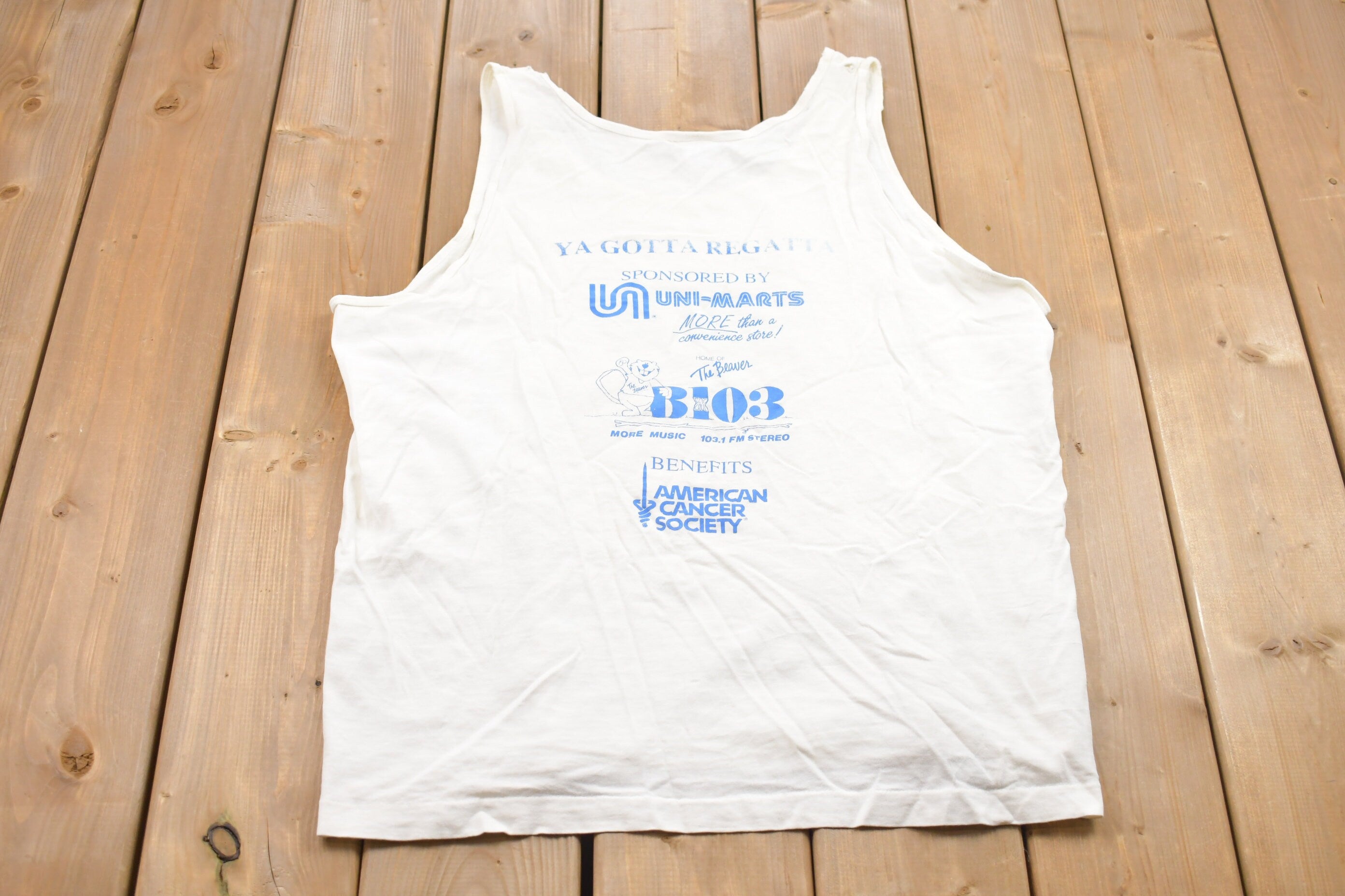 Vintage 1989 Frat House Regatta Graphic T-Shirt