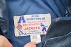 Vintage 1980s Avon Sportswear Leather Varsity Jacket